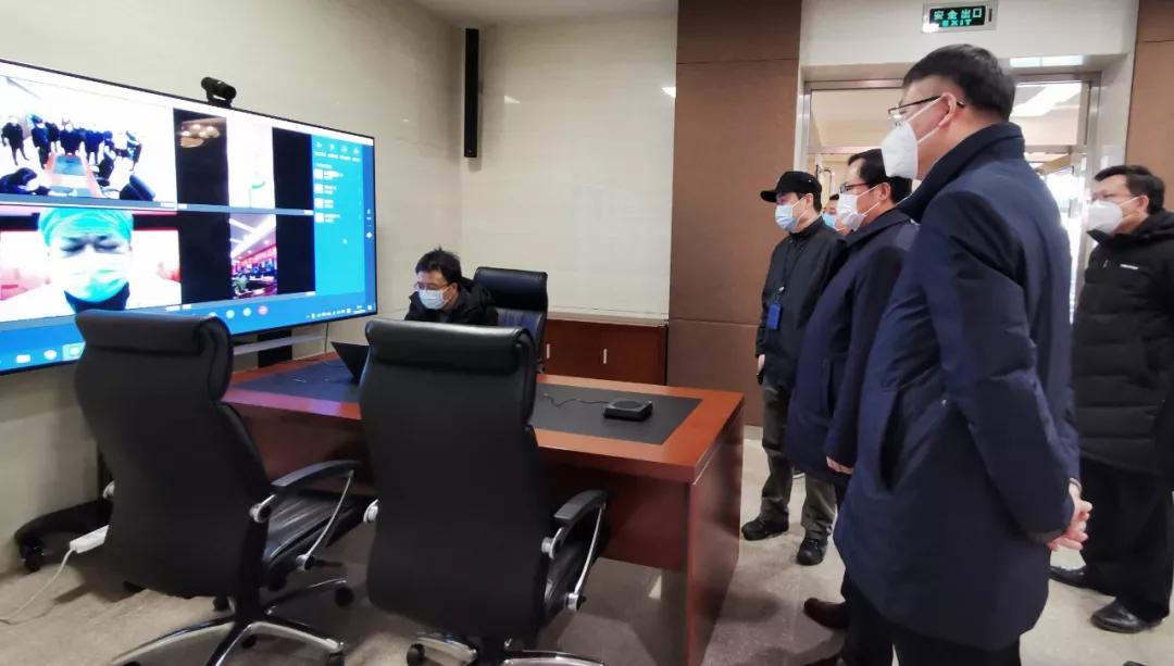 楊金成到七院、七一四所檢查指導疫情防控和復工復產工作