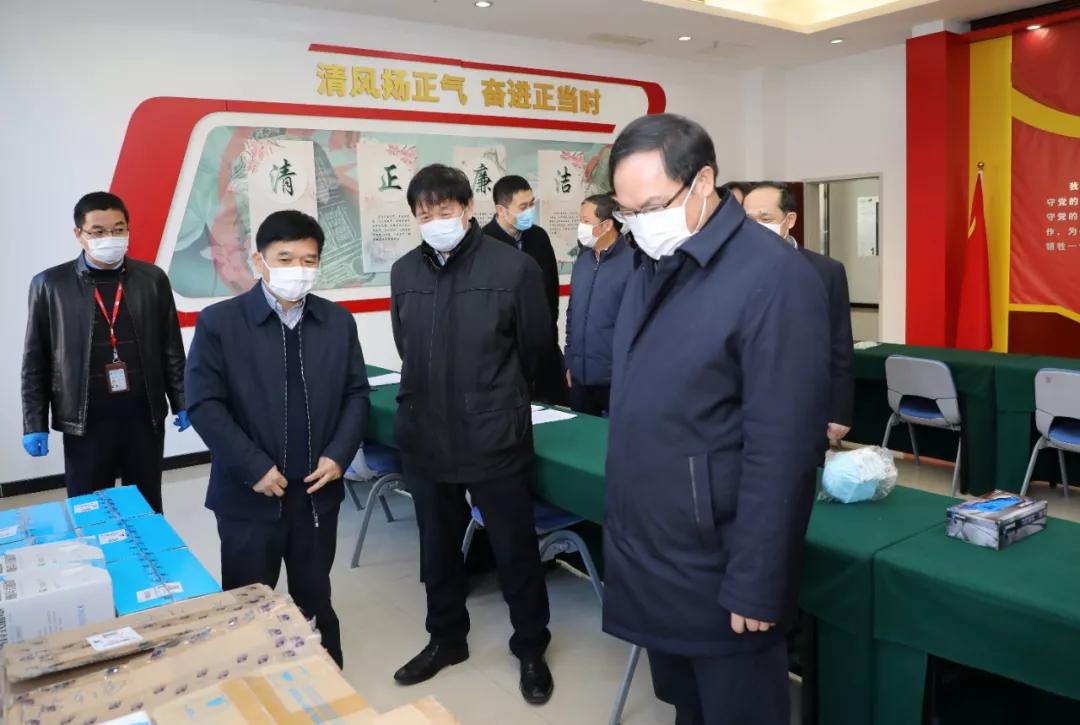 楊金成到七院、七一四所檢查指導疫情防控和復工復產工作